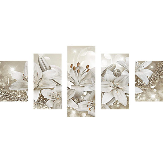 Beautiful Flowers  | Full Round Diamond Painting Kits