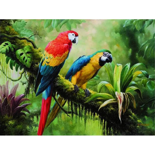 The Beautiful Bird  | Full Round Diamond Painting Kits