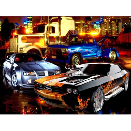 Car  | Full Round Diamond Painting Kits