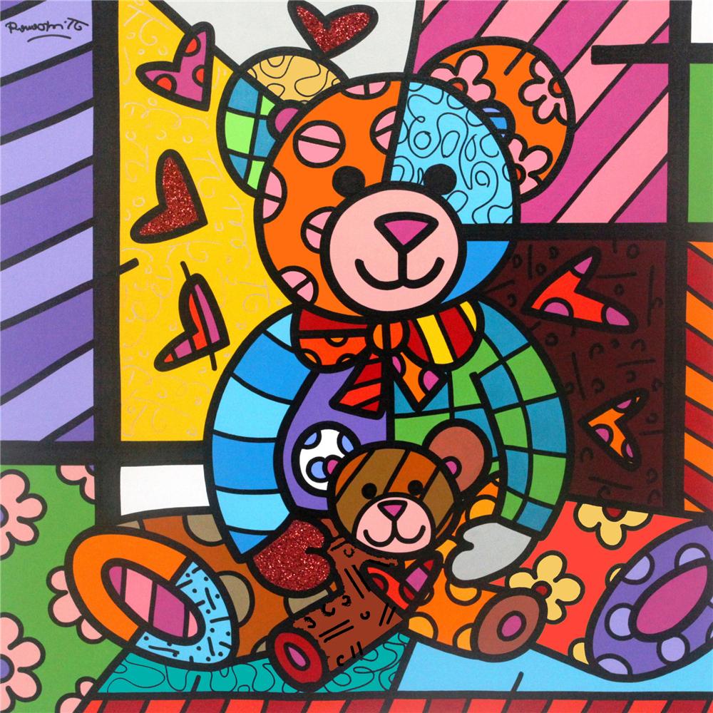 Cartoon Bear | Full Round Diamond Painting Kits