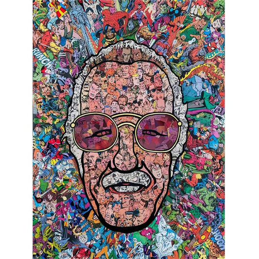 Stan Lee  | Full Round Diamond Painting Kits