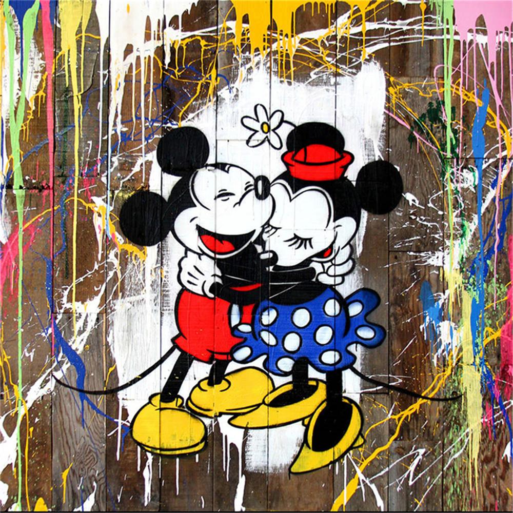 The Mickey Mouse | Full Round Diamond Painting Kits