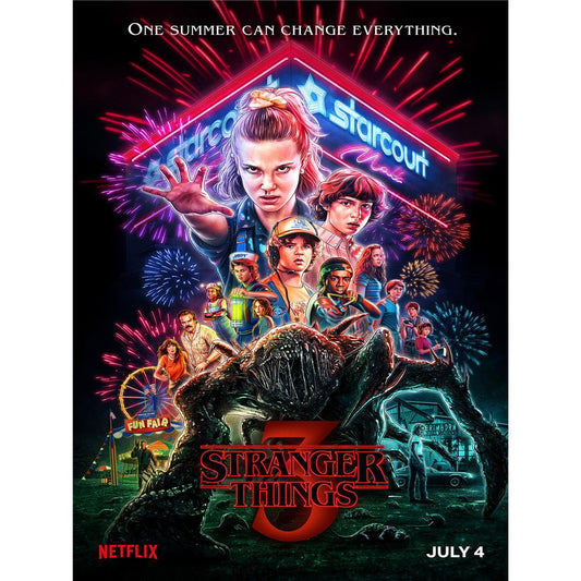 Stranger Things  | Full Round Diamond Painting Kits