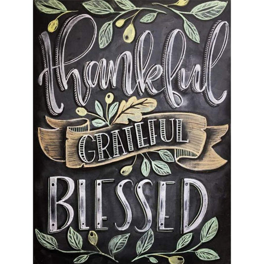 Grateful  | Full Round Diamond Painting Kits