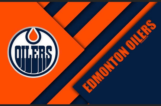 Oilers d'Edmonton | Kits complets de peinture au diamant rond 