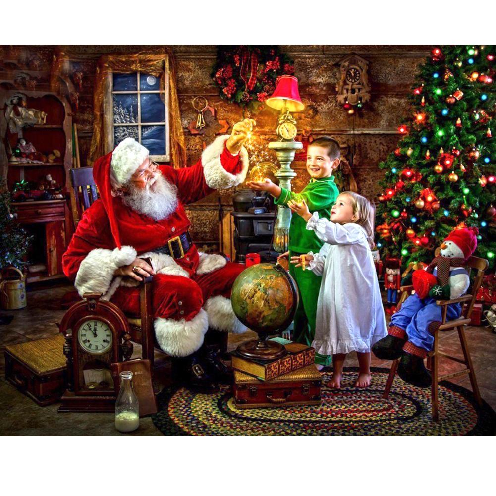 Santa Claus | Full Round Diamond Painting Kits