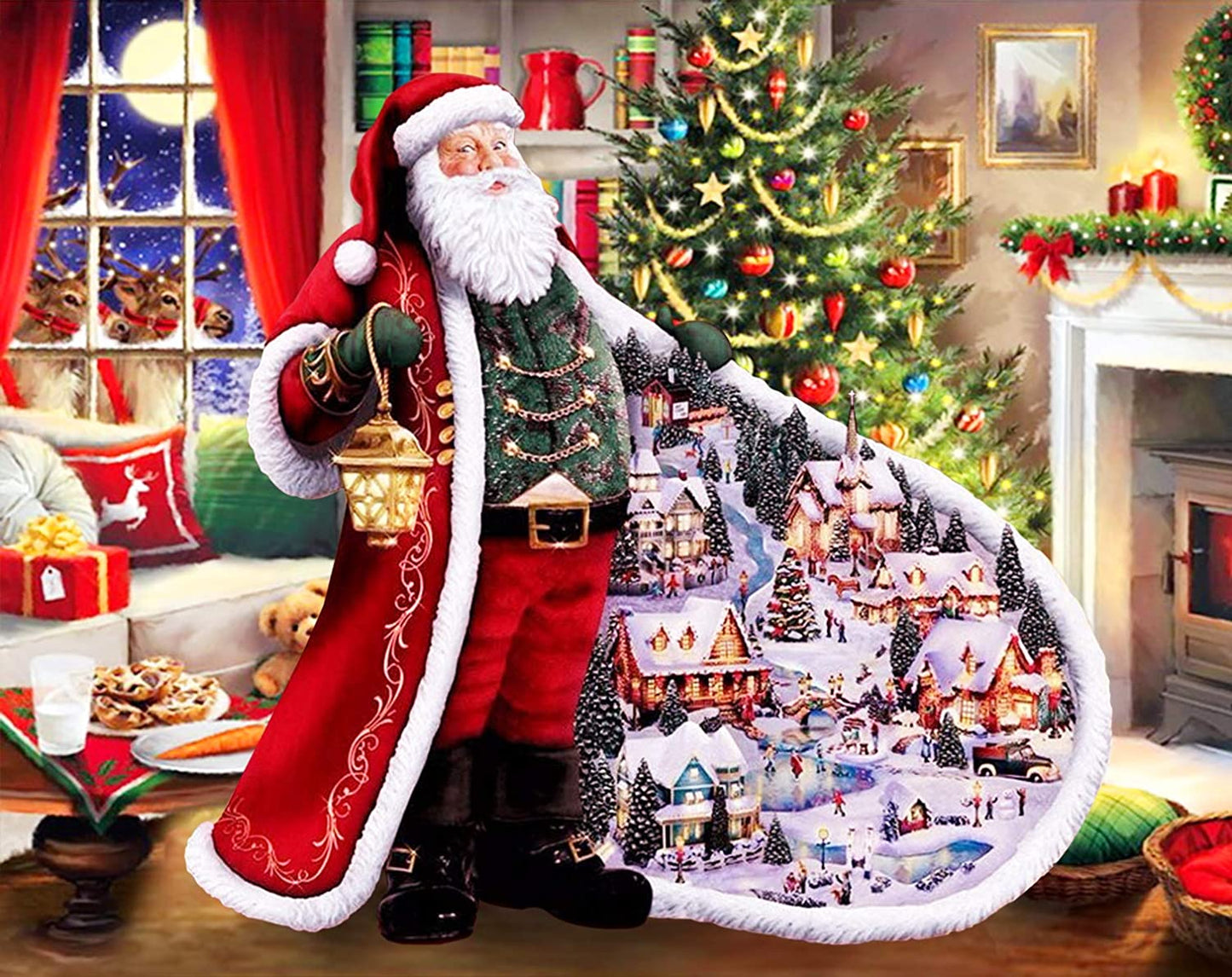 Santa Claus | Full Round Diamond Painting Kits