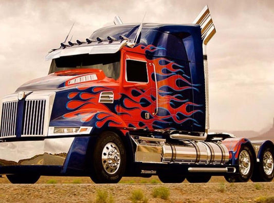 Truck | Full Round Diamond Painting Kits