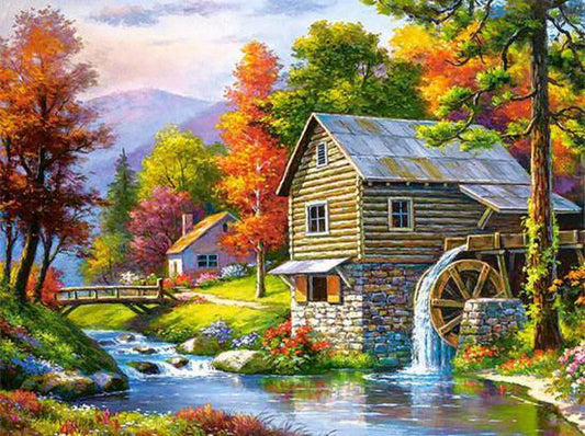 Beautiful Scenery | Full Round Diamond Painting Kits