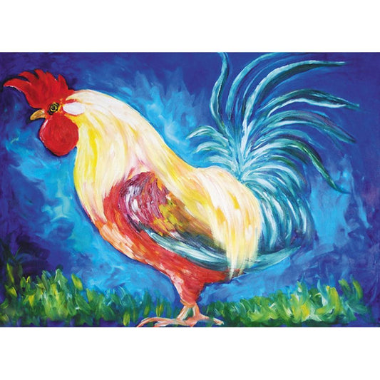 Color Cock  | Full Round Diamond Painting Kits