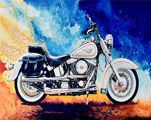 Motorcycle | Full Round Diamond Painting Kits