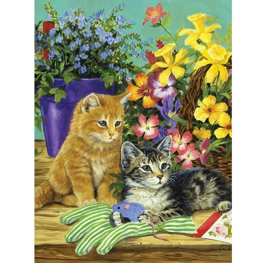 Cat | Full Round Diamond Painting Kits