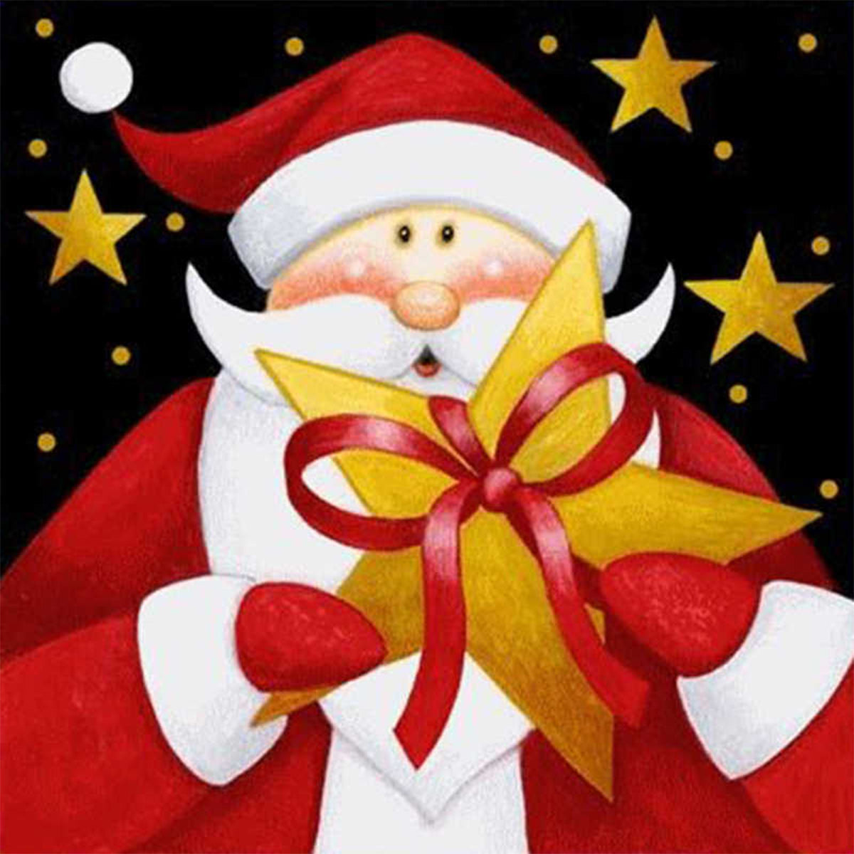 Santa Claus | Full Round Diamond Painting Kits