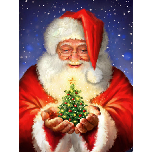 Santa Claus | Full Round Diamond Painting Kits