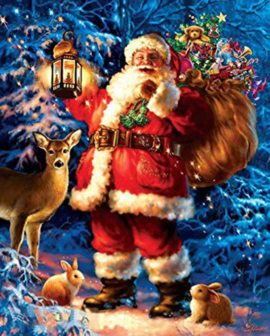 Santa Claus | Full Round Diamond Painting Kits