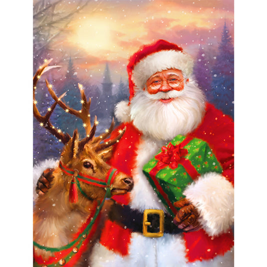 Santa Claus | Full Round Diamond Painting Kits