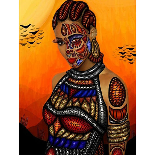 African Women  | Full Round Diamond Painting Kits