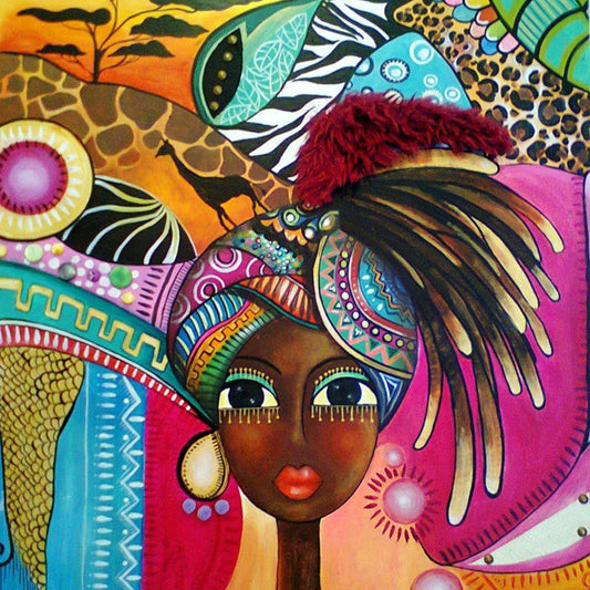 African Women | Full Round Diamond Painting Kits