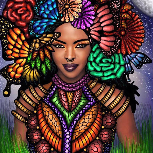 African Women | Full Round Diamond Painting Kits