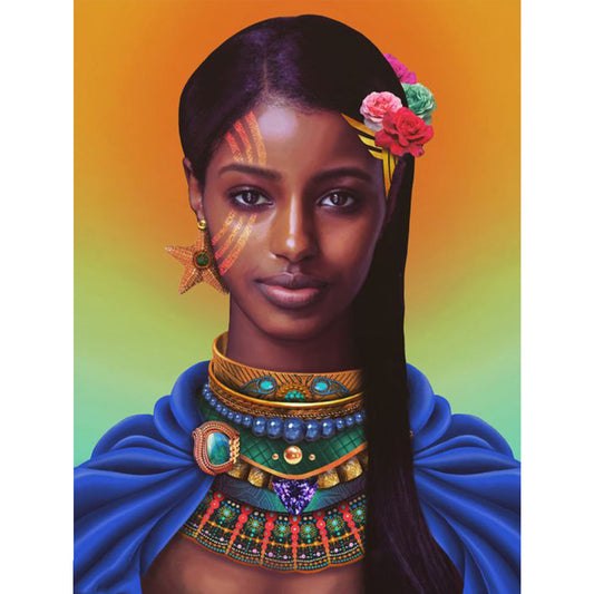 African Women  | Full Round Diamond Painting Kits