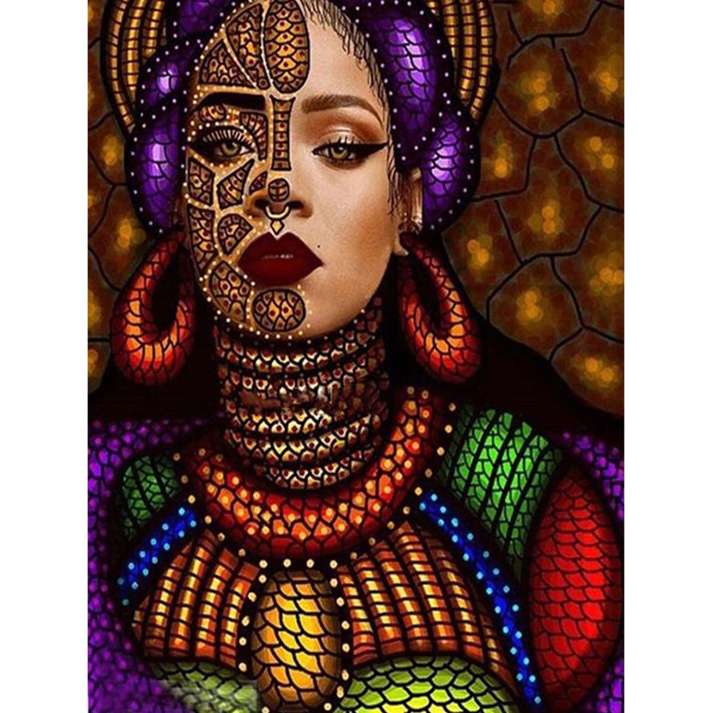 African Women | Full Round Diamond Painting Kits