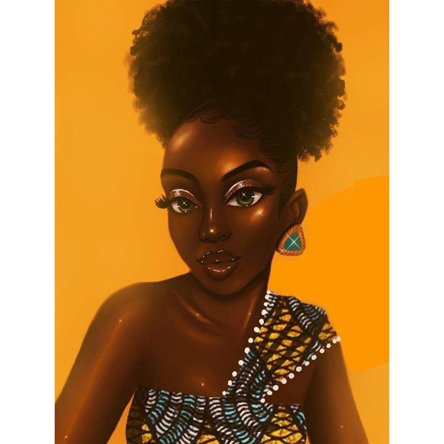 African Women | Full Round Diamond Painting Kits