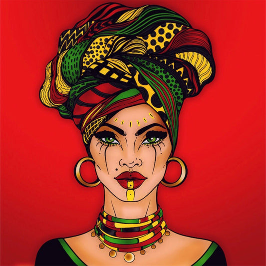 African Women | Full Round Diamond Painting Kits