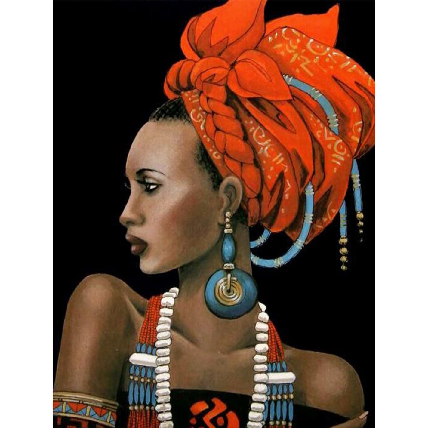 African Women | Full Round Diamond Painting Kits