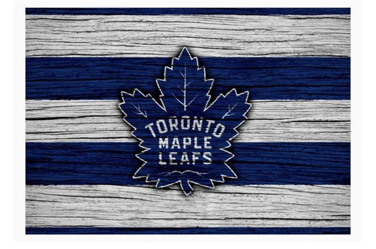 Feuilles d'érable de Toronto | Kits complets de peinture au diamant rond