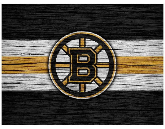 Boston Bruins-Svg | Vollständige runde Diamant-Malkits 