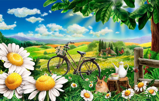 Bicycle | Full Round Diamond Painting Kits