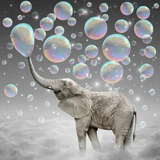 Elephant | Full Round Diamond Painting Kits