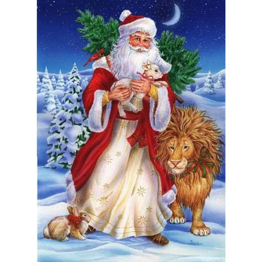 Santa Claus | Full Round Diamond Painting Kits