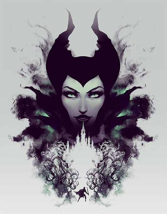 Maleficent | Full Round Diamond Painting Kits