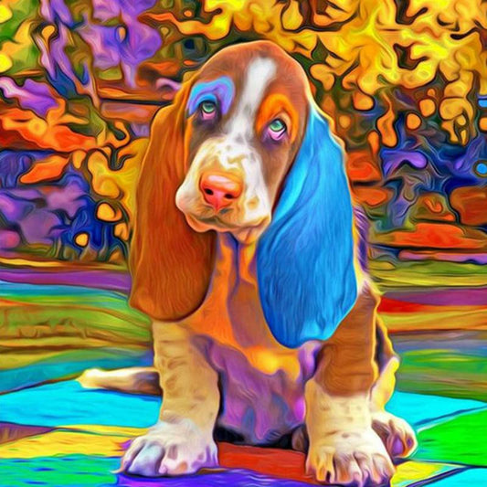 Dog | Full Round Diamond Painting Kits