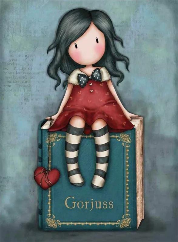 Gorjuss Girl | Full Round Diamond Painting Kits