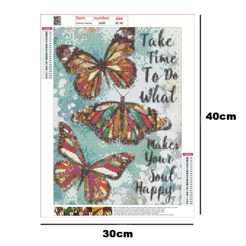 Butterfly | Full Round Diamond Painting Kits