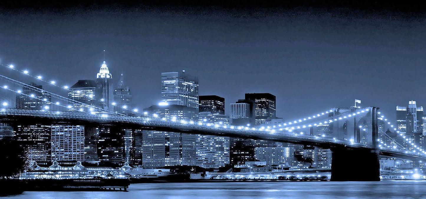 Pont de Brooklyn | Kits complets de peinture au diamant rond 