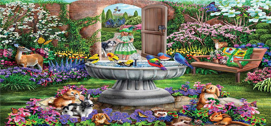 Beautiful Garden | Full Round Diamond Painting Kits