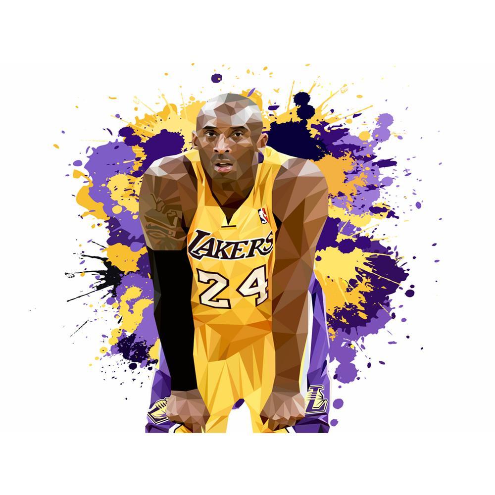 Diamantmalerei | Volle Runde | Kobe Bryant 