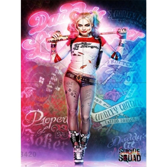 The Joker Girl | Full Round Diamond Painting Kits