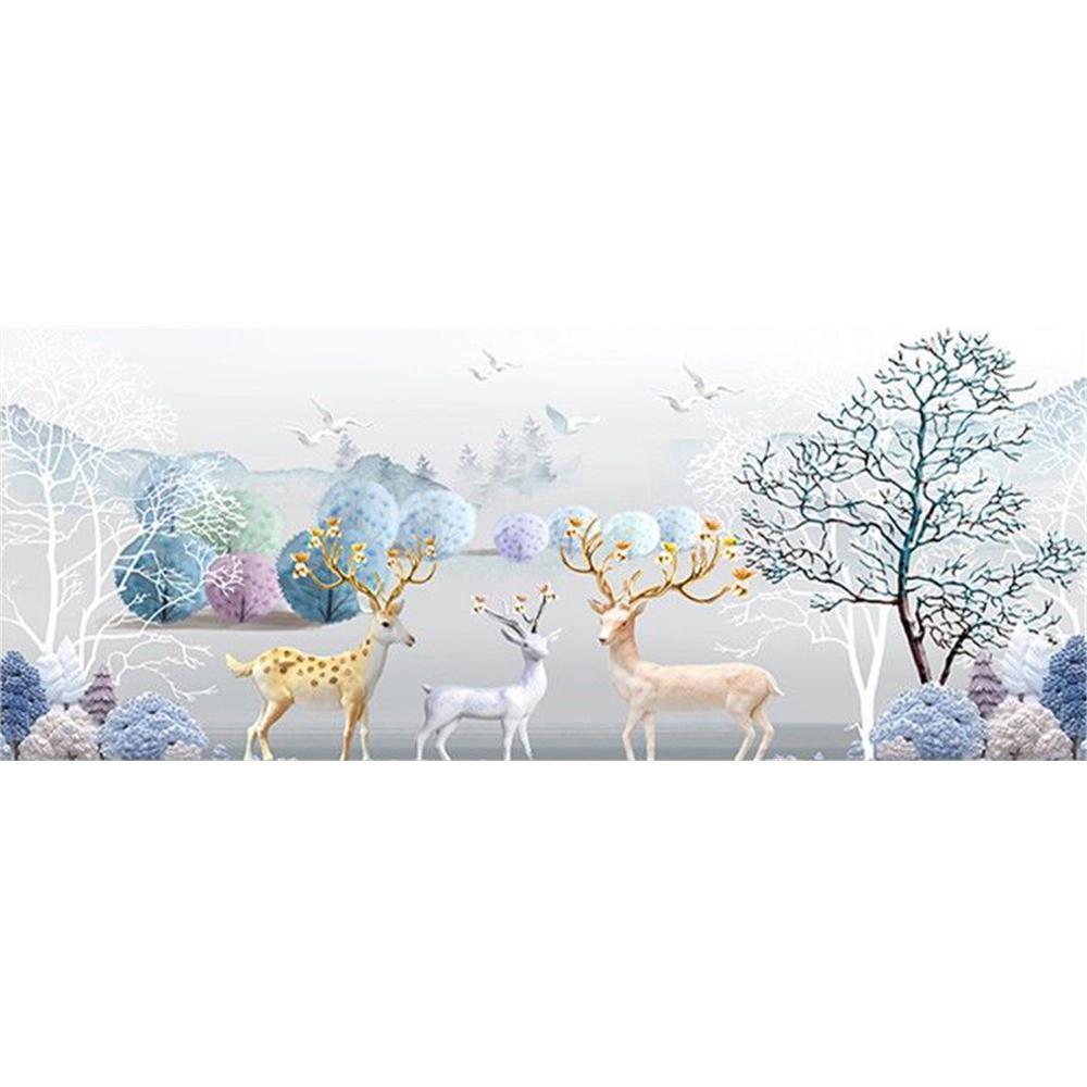 Money Deer Scenery  | Full Round Diamond Painting Kits