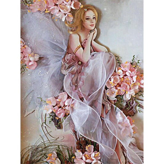 Flower Fairy  | Full Square Diamond Painting Kits