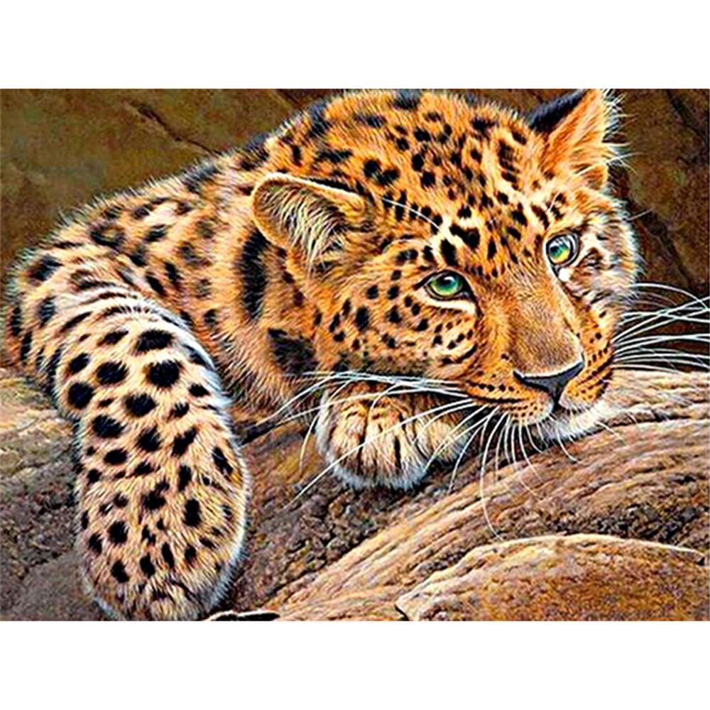 Leopard | Full Square Diamond Painting Kits