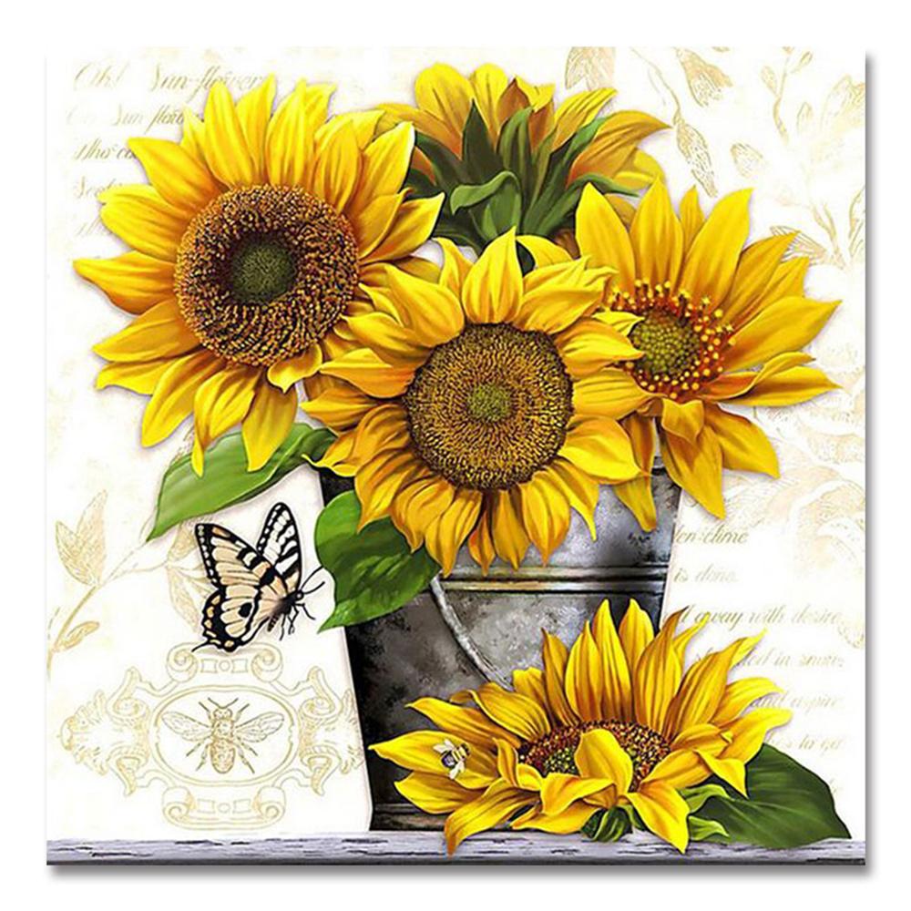 Sonnenblume | Full Square Diamond Painting Kits