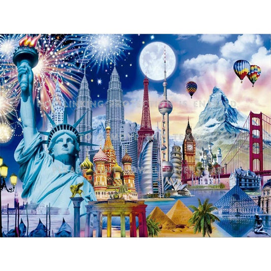 Statue of Liberty  | Full Square Diamond Painting Kits