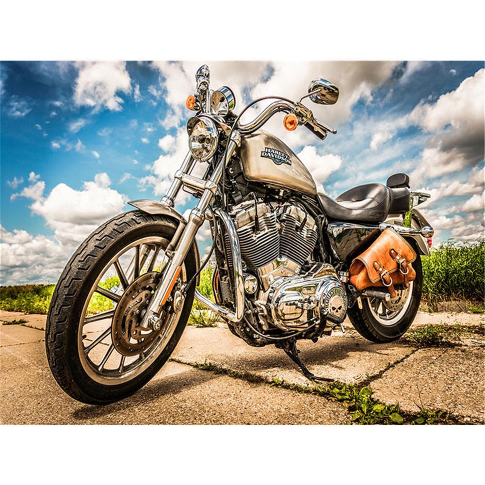 Harley Motors  | Full Square Diamond Painting Kits