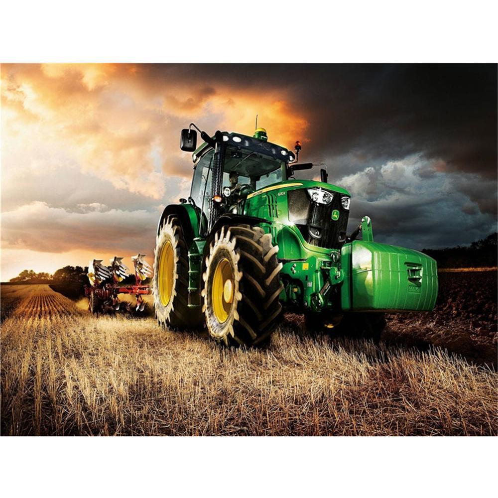 John Deere | Kits de peinture au diamant carré complet 