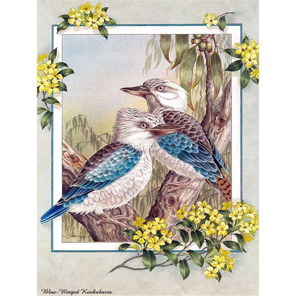 Kookaburra | Kits de peinture au diamant carré complet 