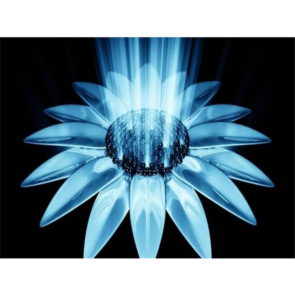 Blue dream flower  | Full Square Diamond Painting Kits